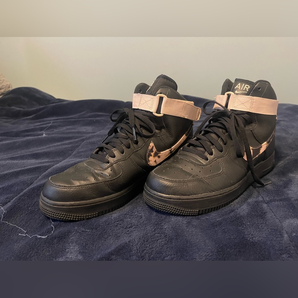 Size 11, Nike Air Force 1 Acid Wash Pack Black